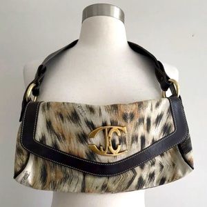 Just Cavalli Panther print Vintage purse